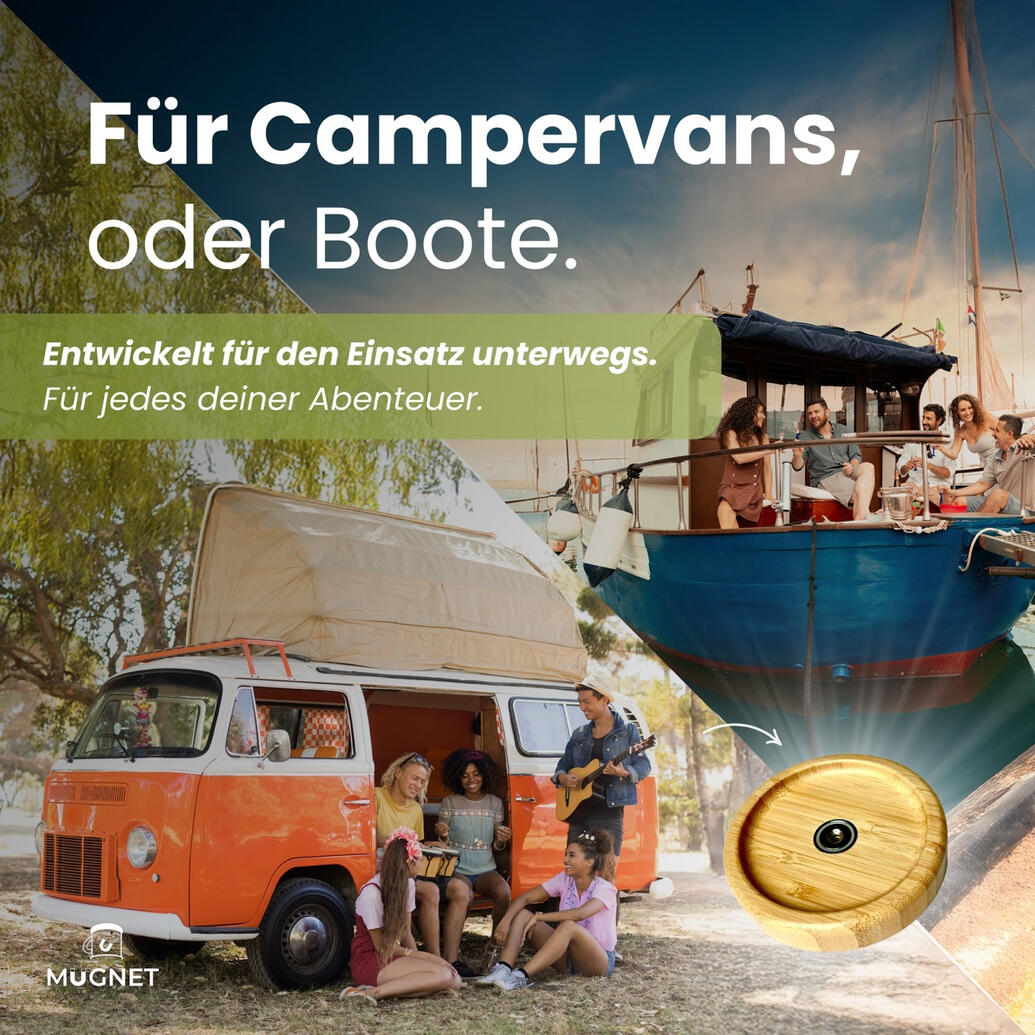 Mugnet Tassenhalter im Campervan